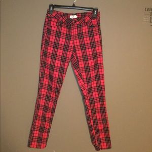 Plaid Forever 21 Jeans